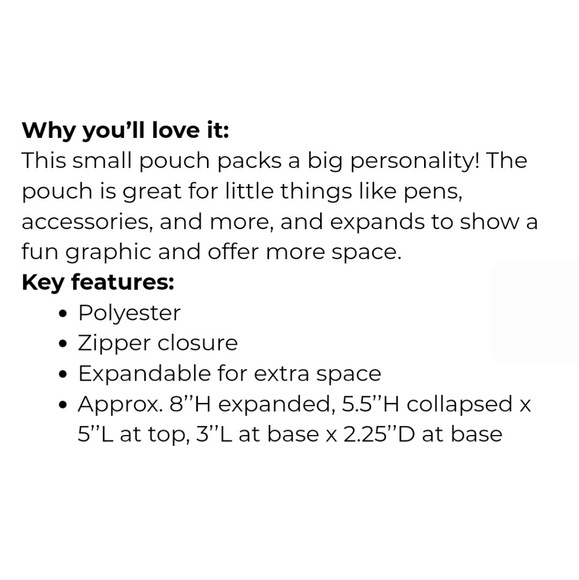 ๐50% OFF - NWTโผ๏ธ31 brand Pair of Christmas Themed Pouches - Picture 4 of 8